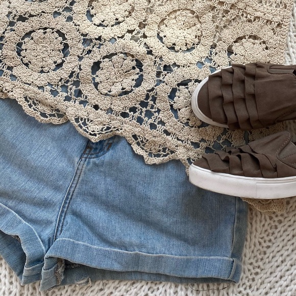 Denim staple shorts w30(76cm) a few harmless holes - Picture 9 of 10